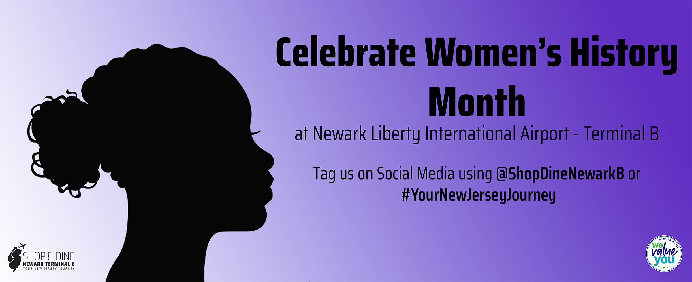 Women's History Month at EWR - desktop version